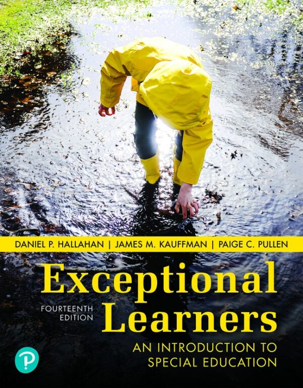 Exceptional Learners: An Introduction To Special Education 14Th Edition