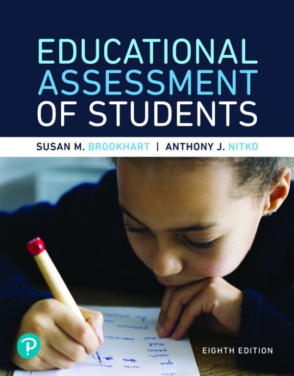 Educational Assessment Of Students
8Th Edition