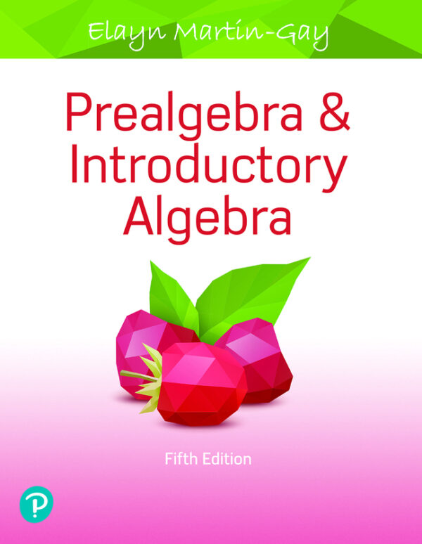 Prealgebra &Amp; Introductory Algebra 5Th Edition