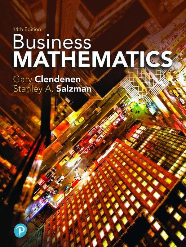 Business Mathematics 14Th Edition