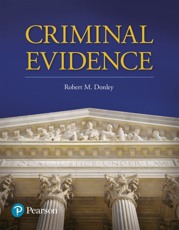 Criminal Evidence 1St Edition