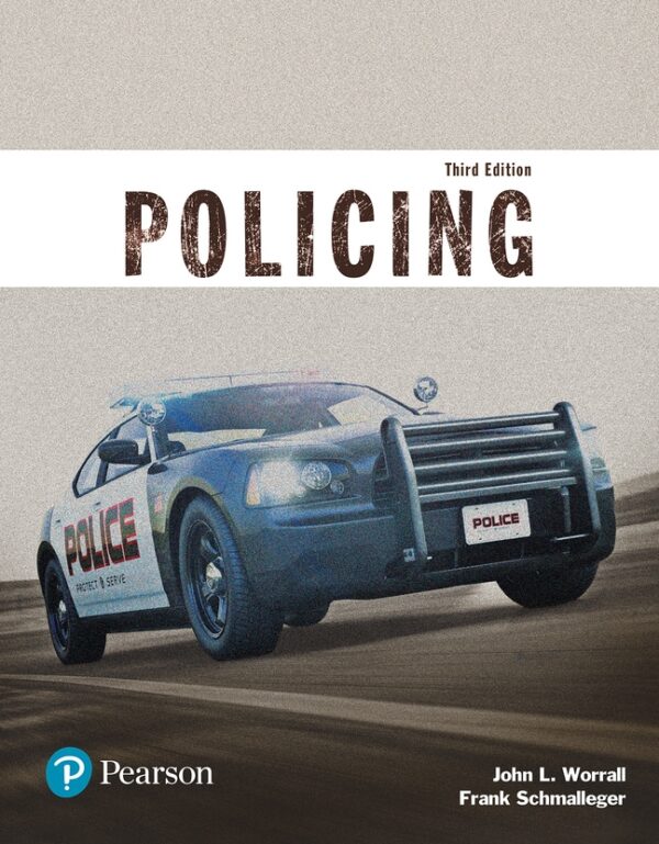 Policing (Justice Series), Updated Edition 3Rd Edition