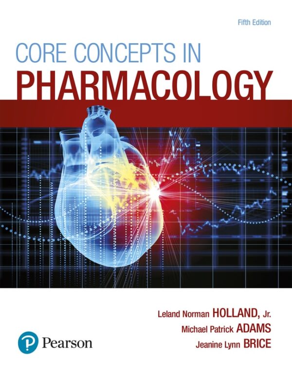 Core Concepts In Pharmacology 5Th Edition