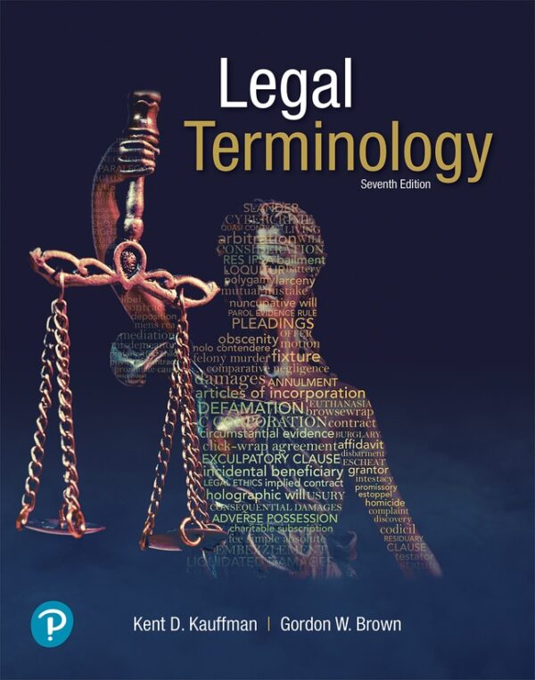 Legal Terminology 7Th Edition