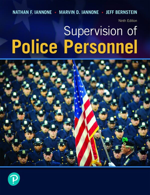 Supervision Of Police Personnel 9Th Edition