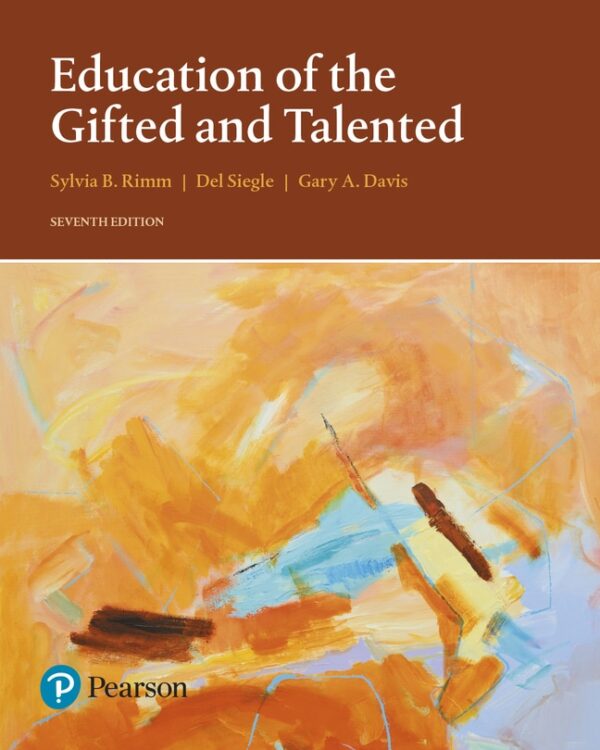 Education Of The Gifted And Talented 7Th Edition