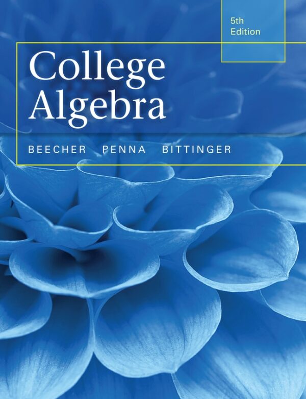 College Algebra 5Th Edition