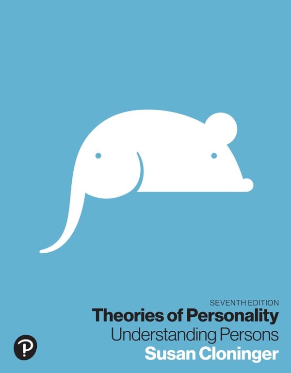 Theories Of Personality: Understanding Persons
7Th Edition