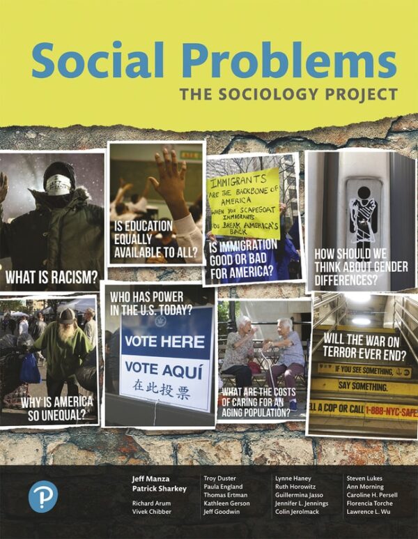 Sociology Project, The: Social Problems 1St Edition