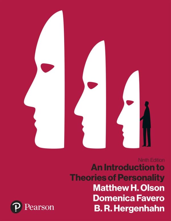 An Introduction To Theories Of Personality 9Th Edition