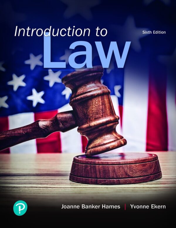 Introduction To Law 6Th Edition