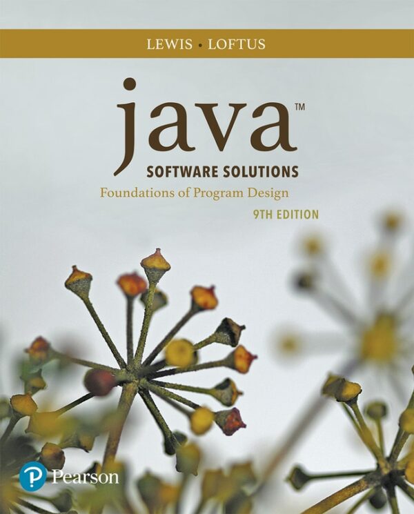 Java Software Solutions 9Th Edition