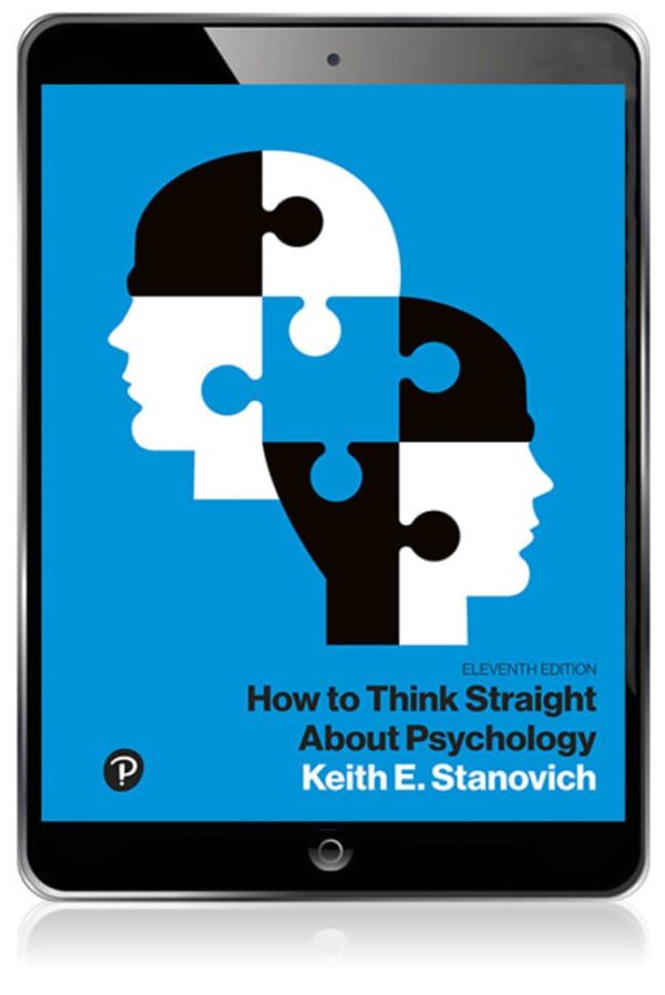 How To Think Straight About Psychology 11Th Edition