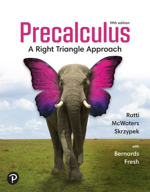 Precalculus: A Right Triangle Approach 5Th Edition