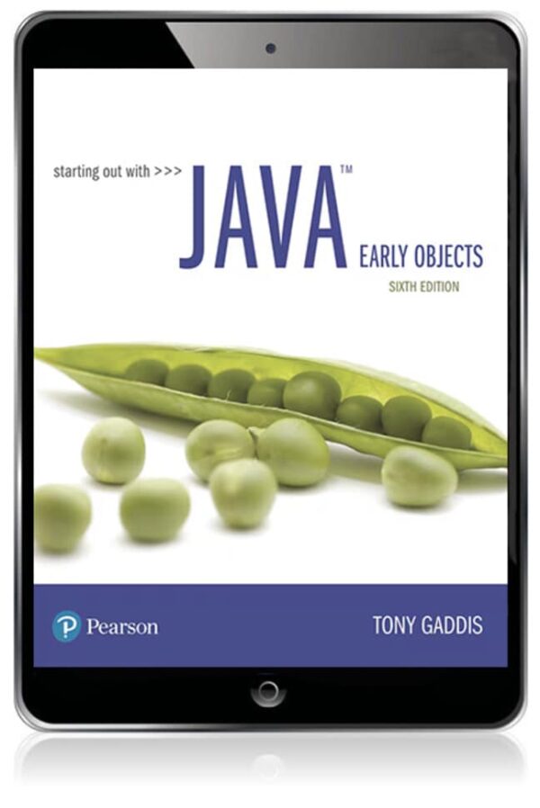 Starting Out With Java: Early Objects 6Th Edition