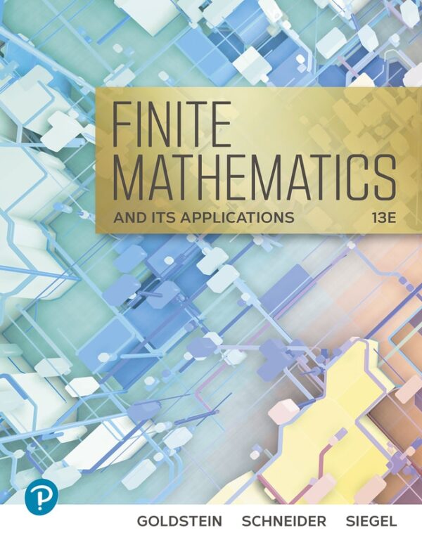 Finite Mathematics &Amp; Its Applications 13Th Edition