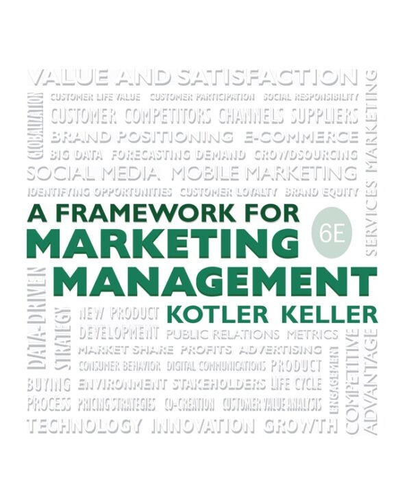 Framework For Marketing Management 6Th Edition