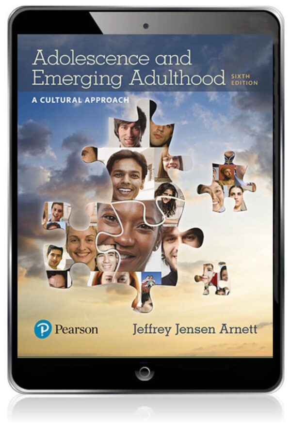 Adolescence And Emerging Adulthood: A Cultural Approach 6Th Edition