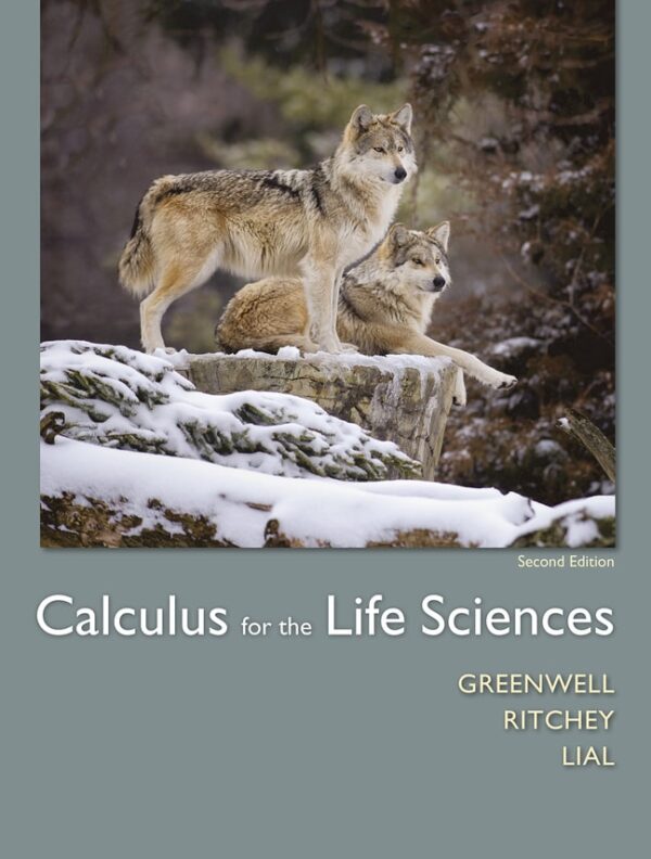 Calculus For The Life Sciences 2Nd Edition