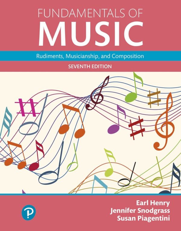 Fundamentals Of Music: Rudiments, Musicianship, And Composition 7Th Edition