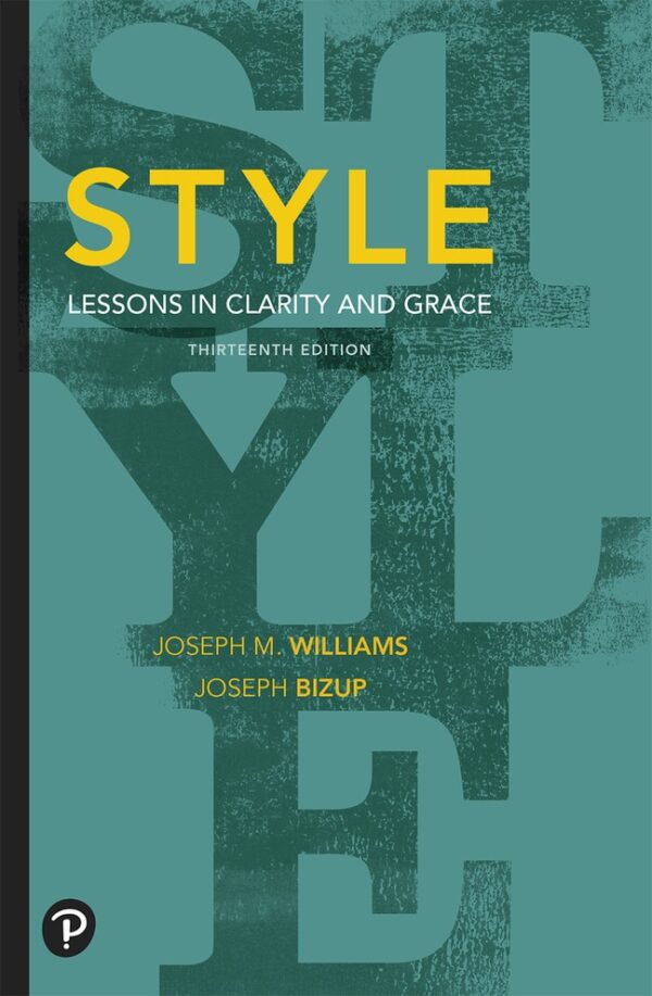 Style: Lessons In Clarity And Grace 13Th Edition