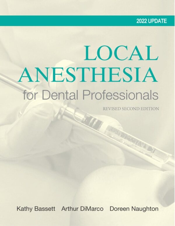 Local Anesthesia For Dental Professionals 2022 Update2Nd Edition