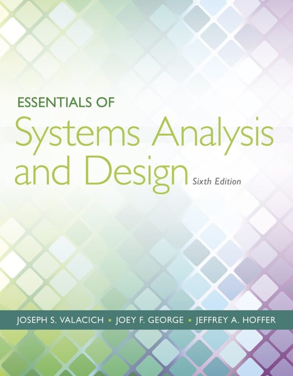 Essentials Of Systems Analysis And Design 6Th Edition