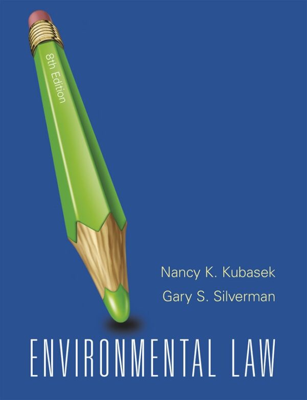 Mr Gary Moss Done Environmental Law 8Th Edition