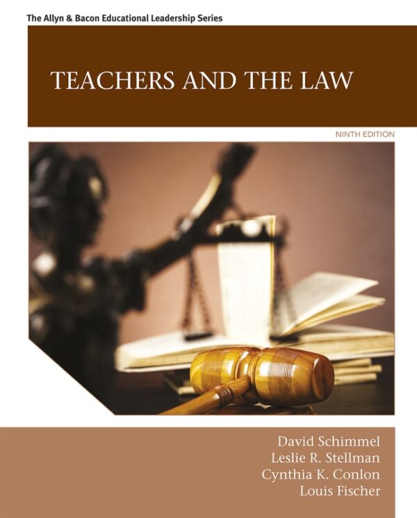 Teachers And The Law 9Th Edition