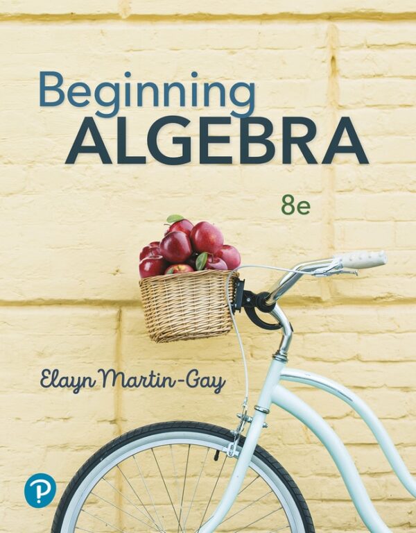 Beginning Algebra 8Th Edition