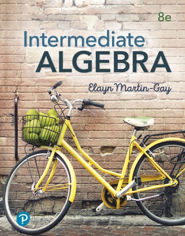 Intermediate Algebra 8Th Edition