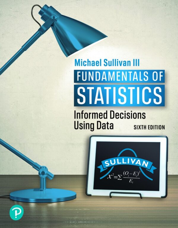 Fundamentals Of Statistics 6Th Edition